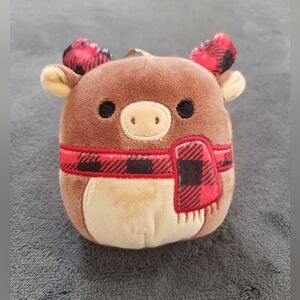 Christmas Squishmallows Plush Ornament Reindeer Alfred 2022